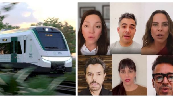 La bancada de Morena acusa a los actores que promocionaron la iniciativa contra el Tren Maya como una “campaña negra” porque la consideran “violatoria” de la veda electoral