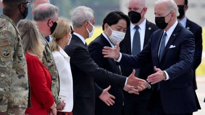 Durante su estancia en Japón, el presidente de Estados Unidos se reunirá con el primer ministro, Fumio Kishida y el emperador Naruhito