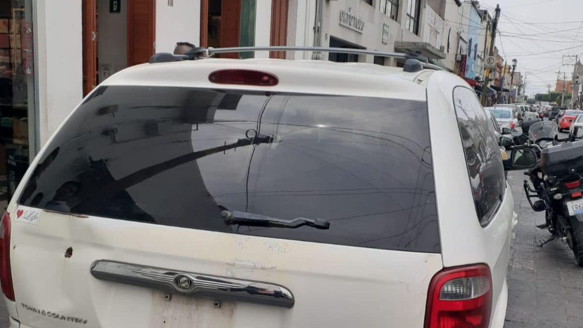 _·El propietario de la camioneta la utilizó para poder circular._