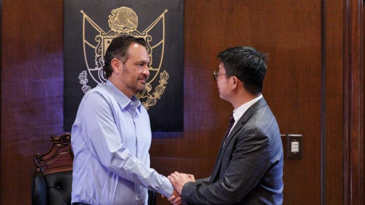 Consideran proyectos gobernador del estado y ejecutivos de Huawei