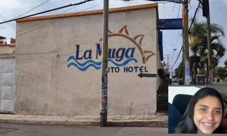 Kimberly Melissa de 14 años fue hallada muerta en un auto-hotel de Cuautla, tras ser reportada como desaparecida el sábado por la tarde