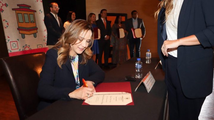 La secretaria de Turismo, Mariela Morán Ocampo, afirmó que Querétaro es referente en el sector turístico porque en el estado se sabe hacer equipo.