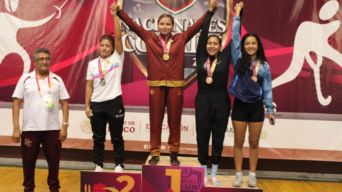 Culminó la primera etapa de luchas asociadas dentro de los Nacionales CONADE 2022, y el equipo de libre varonil queretano sumó tres medallas de oro.