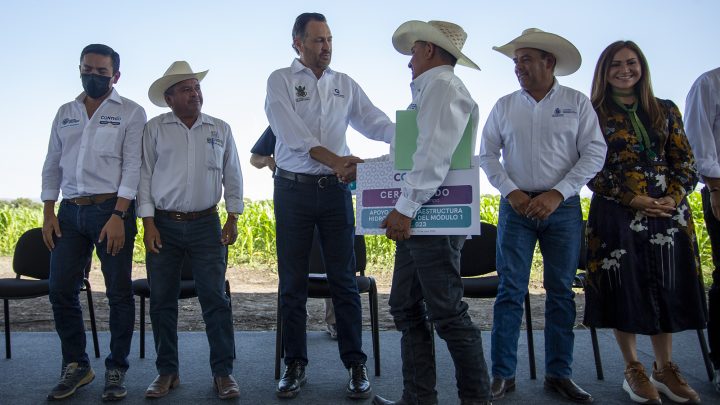 Con una bolsa conjunta entre estado, federación y productores queretanos por 18 millones 997 mil pesos, el gobernador, Mauricio Kuri González.