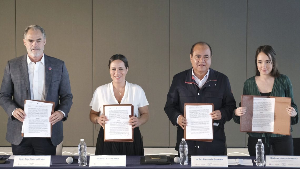 En el marco de la ratificación del Pacto Centro Bajío Occidente por el Turismo, la secretaria del ramo en Querétaro, Mariela Moran Ocampo.