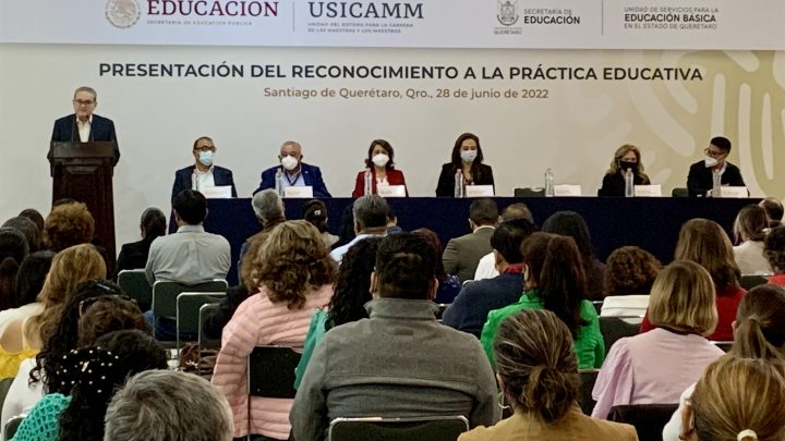 Querétaro fue sede de la reunión regional, en donde la Unidad del Sistema para la Carrera de las Maestras y los Maestros (USICAMM)