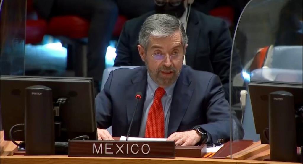 El embajador Juan Ramón de la Fuente aseveró que “un ataque de esta naturaleza es contrario al derecho internacional”