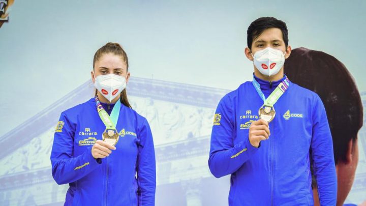 Fueron 18 preseas de oro las que sumó Jalisco este miércoles en disciplinas como ciclismo, lucha, squash y natación