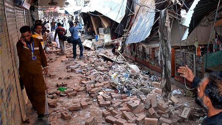 Hay casi cien personas heridas tras la serie de temblores registrados ayer