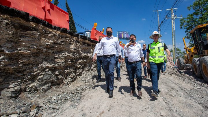Como parte de las acciones que se realizan en materia de movilidad, el gobernador de Querétaro, Mauricio Kuri González.
