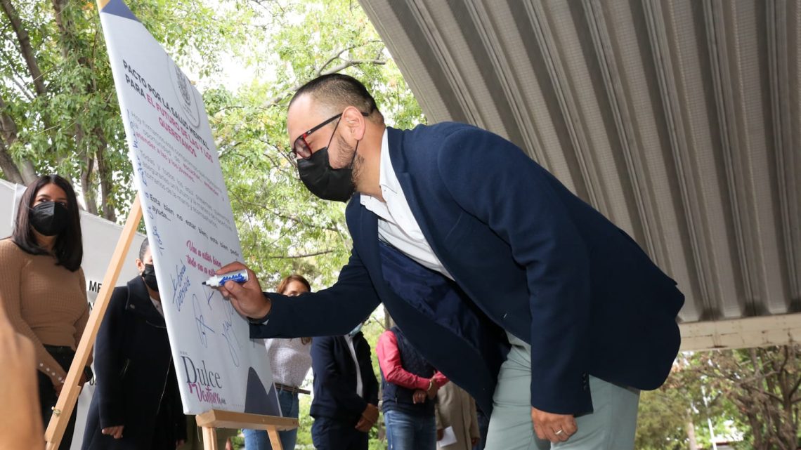 Con el objetivo unir esfuerzos para atender, detectar y actuar de manera oportuna cualquier conducta de riesgo que presenten las y los jóvenes.