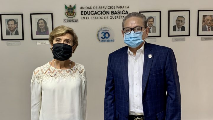 USEBEQ y secretaría del Bienestar coordinan trabajos para la operación de Escuelas de Tiempo Completo