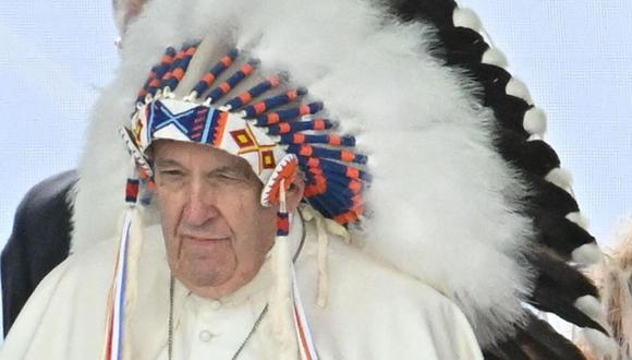 El Papa Franciso pide perdón por el “mal” causado a indígenas en Canadá