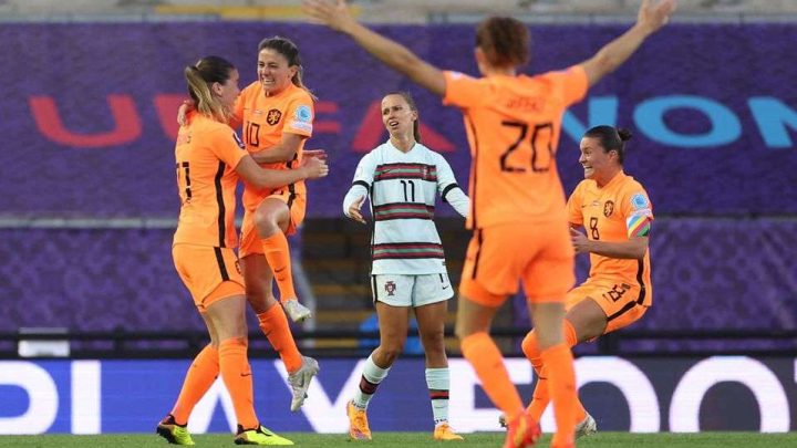 El conjunto de Países Bajos venció 3-2 a su similar de Portugal