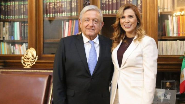 “No está sola”: López Obrador a gobernadora de BC