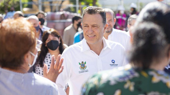 Supervisa Gobernador obras de mejoramiento urbano en la colonia Tejeda