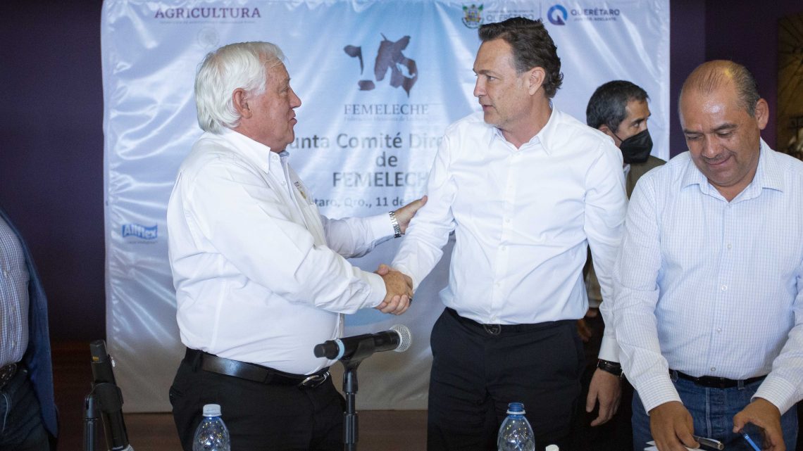 Participa Gobernador en la Junta del Consejo Directivo de FEMELECHE