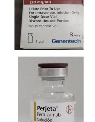 COFEPRIS emite alerta sanitaria sobre la falsificación del producto Perjeta (pertuzumab) 30 mg/mL, solución