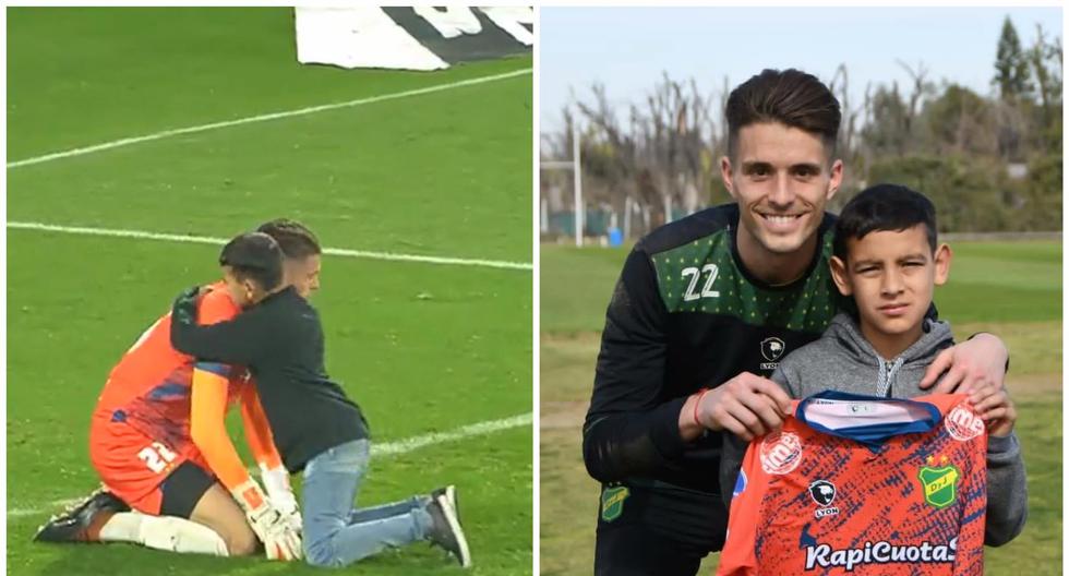 Niño entra al campo y consuela al portero de su equipo tras perder un partido (VIDEO)