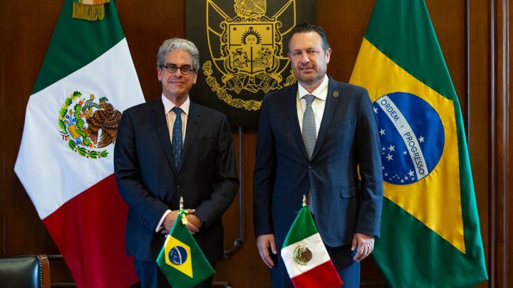 Querétaro y Brasil estrechan relaciones bilaterales