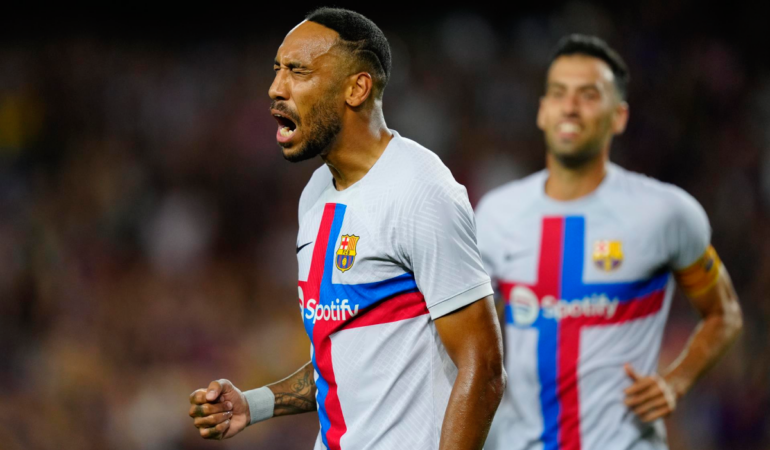 A mano armada asaltan y golpean al futbolista culé Emerick Aubameyang