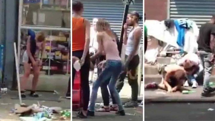 ¿Zombieland? Personas deambulan por las calles en Estados Unidos por esta razón