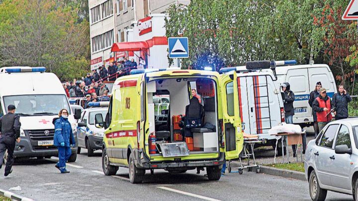 Rusia: Suben a 17 las muertes debido a un tiroteo escolar