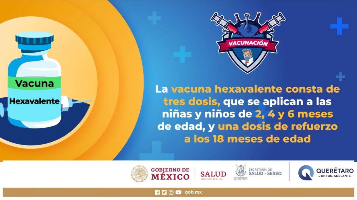 Inicia SESA Campaña Vacunación con hexavalente para niñas y niños menores de un año