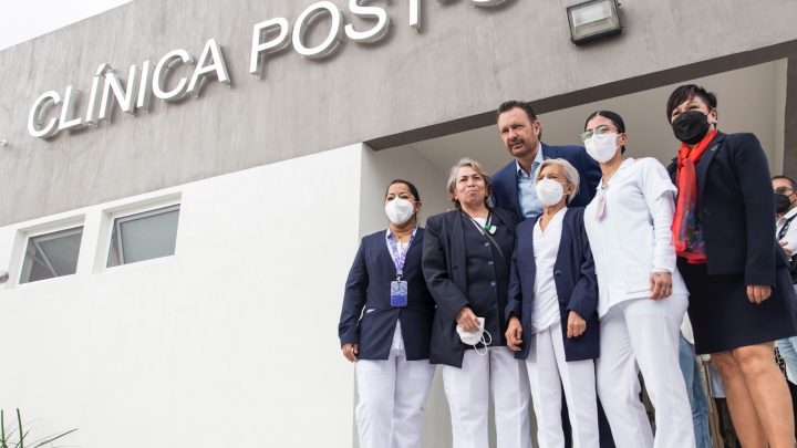 Entrega Mauricio Kuri Clínica Post-Covid