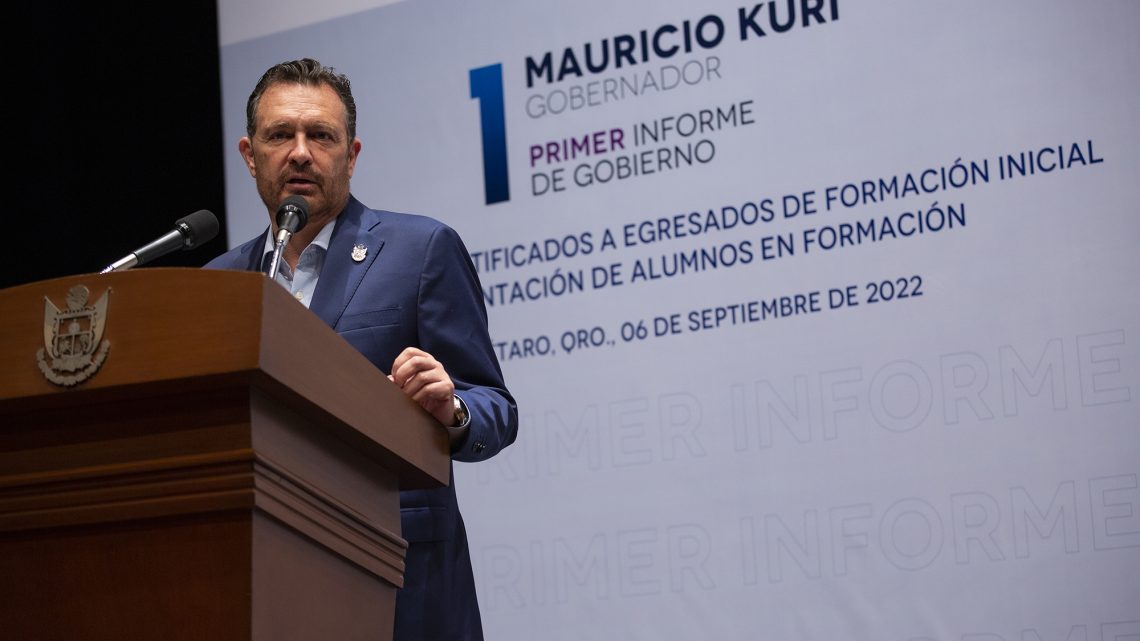 Encabeza Gobernador entrega de certificados de Formación Inicial a policías del estado