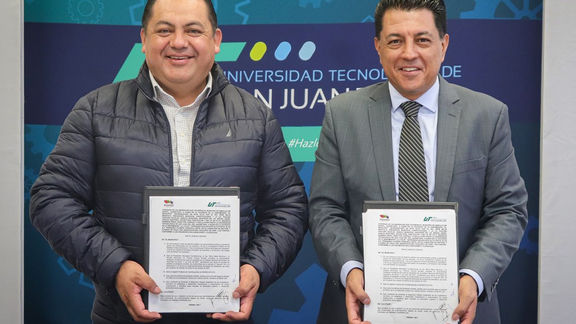 UTSJR y municipio de Amealco estrechan lazos en beneficio de estudiantes