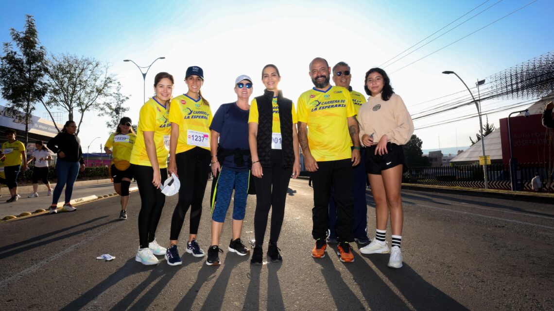 Participa Car Herrera de Kuri en la Carrera de la Esperanza 2022