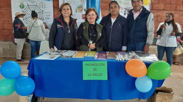 Llevan Feria de Salud a Puerto del Salitre del municipio de Cadereyta de Montes