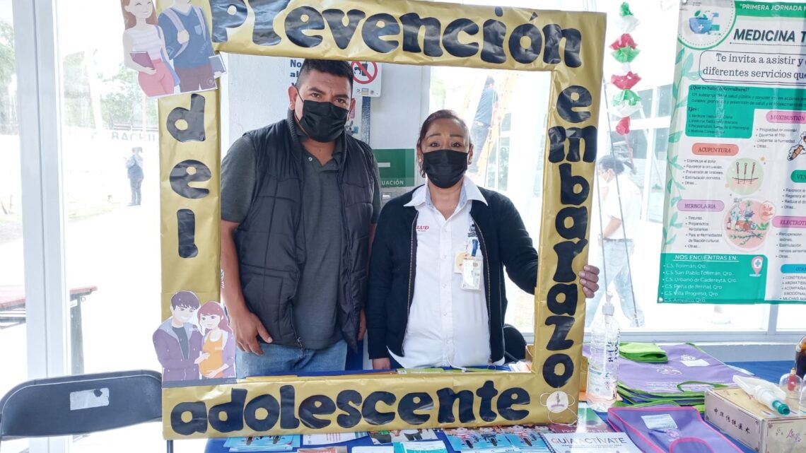 Realiza SESA Feria de la Salud en el COBAQ 6 de Tolimán
