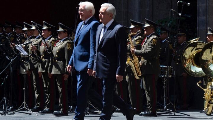 México da bienvenida a presidente de Alemania
