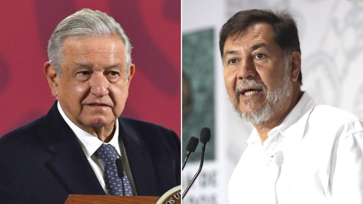 Fernández Noroña estalla contra López Obrador por maltratar el poder legislativo 
