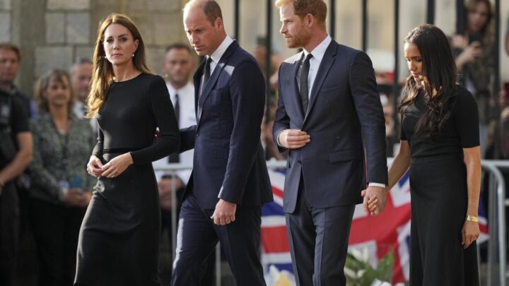 Muere Isabel II: cómo el duelo ha unido nuevamente a los príncipes William y Harry