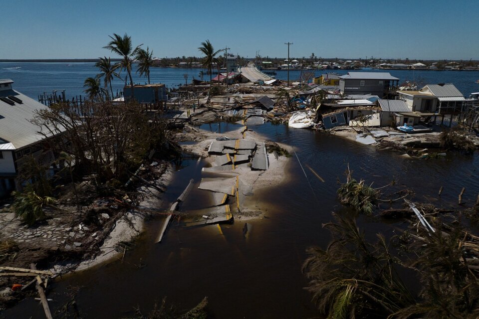 Florida reporta más de 50 muertos por huracán “Ian”
