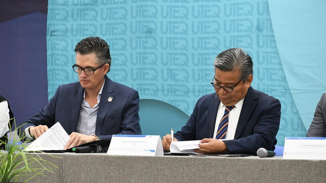 UTEQ y CEA firman convenio para impulsar la protección y el uso adecuado del agua