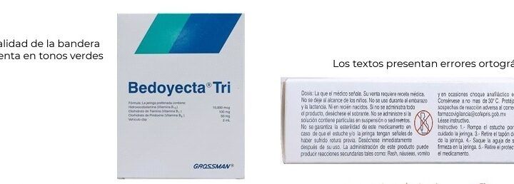 Emite COFEPRIS alerta sanitaria sobre falsificación de productos Bedoyecta
