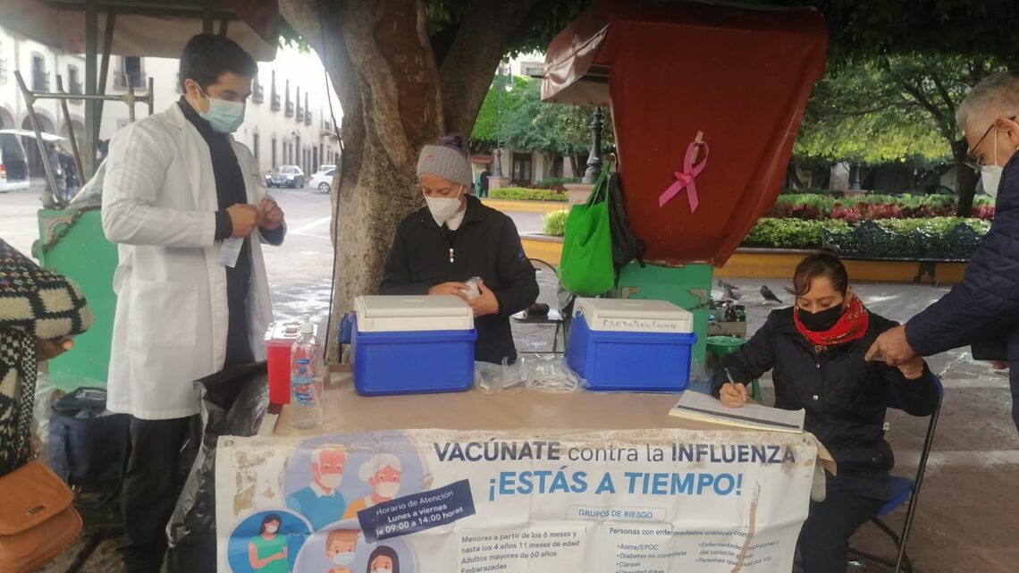 Llama SESA a vacunarse contra la influenza en la temporada de frío