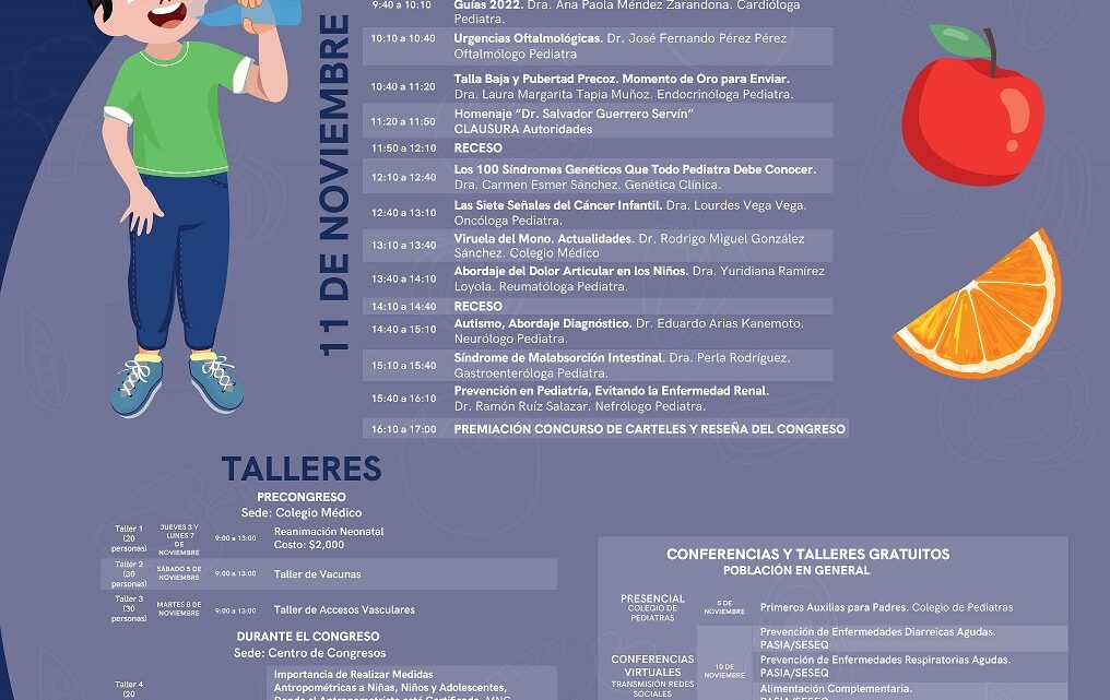 Invita SESA al Primer Congreso de Atención Integrada a la Salud de la Infancia y la Adolescencia