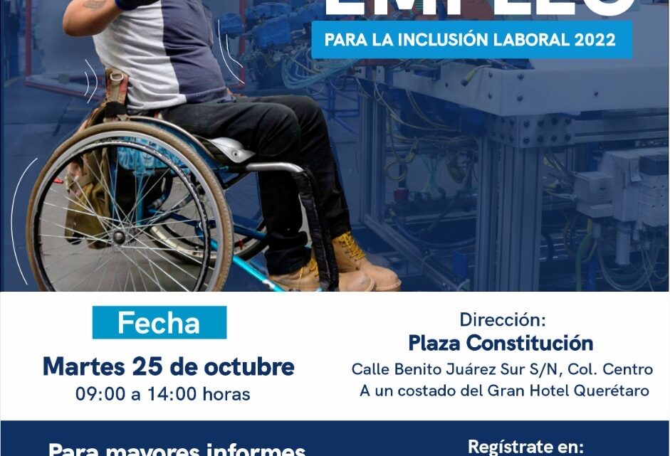 Promueve ST la inclusión laboral