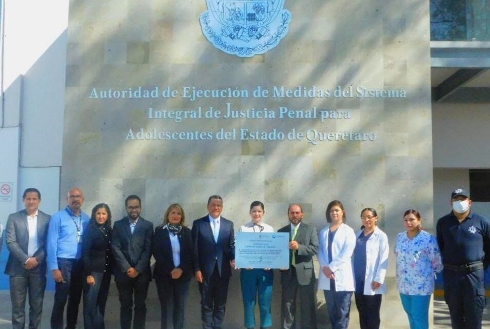 Certifica SESA a Centro de Internamiento como edificio libre de humo de tabaco