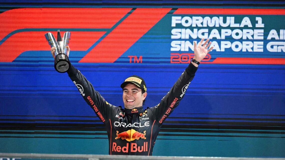 Checo Pérez sueña con el podio en el GP de Japón