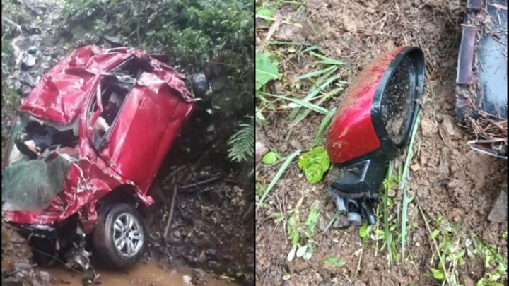 Auto cae a barranca de más de 200 metros en Huatulco; mueren cinco personas