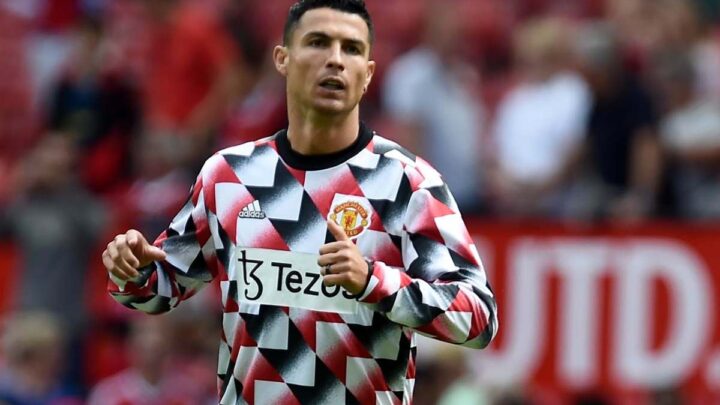 Así fue el berrinche de Cristiano Ronaldo tras no jugar ante el Tottenham (VIDEO)