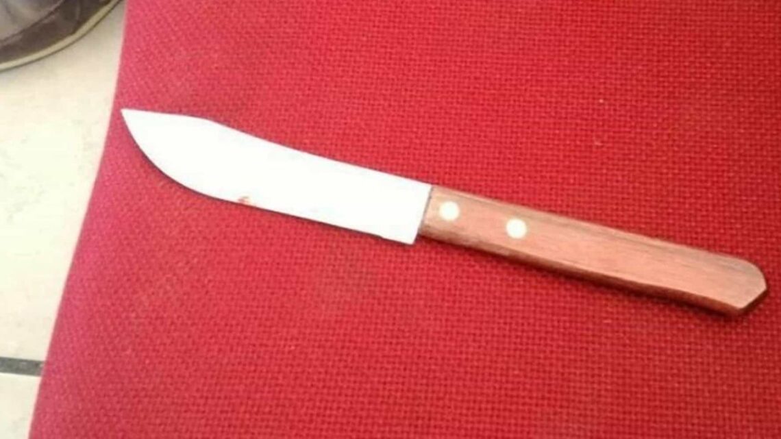 ¡Indignante! Maestra pide tarea a niño y la ataca con un cuchillo