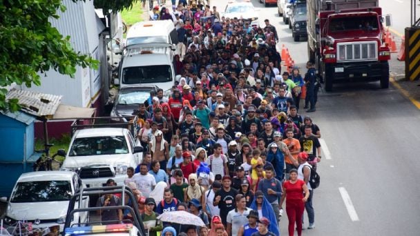 Detienen a 156 migrantes indocumentados en Chiapas y Veracruz