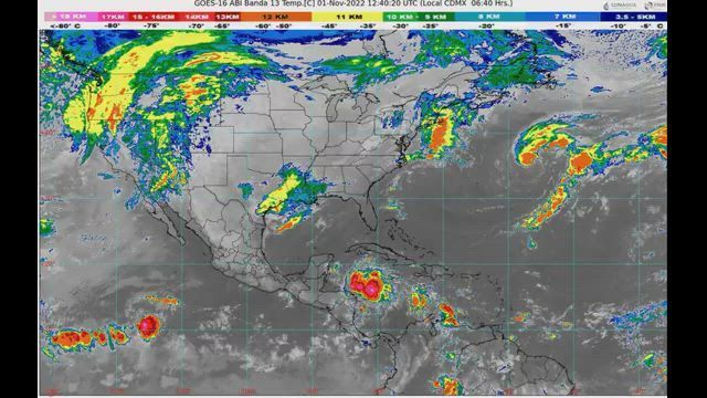 Aún como tormenta tropical, “Lisa” traerá lluvias al sur de México